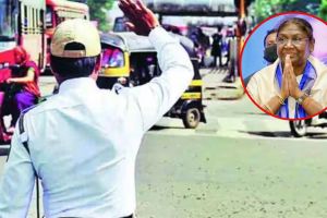 traffic changes in Nagpur due to Presidents visit