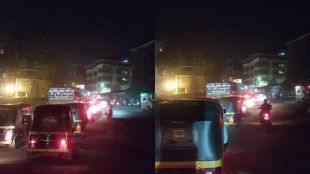 Vehicles were stuck in Dombivli for three hours