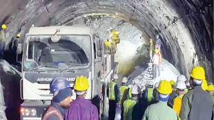 uttarkashi tunnel collapse 40 workers trapped in uttarakhand tunnel