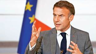 french president macron on hamas
