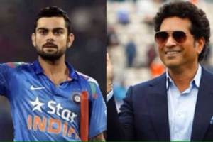 virat kohli for breaking sachin tendulkar