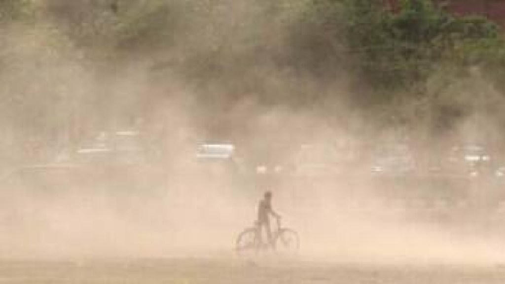 200 crore tonnes of dust in the atmosphere every year worldwide