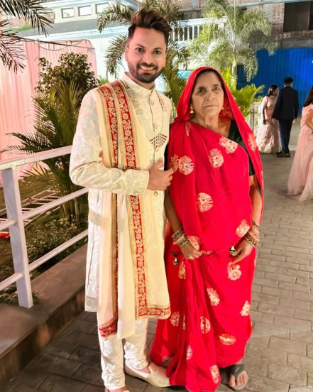 Indian fast bowler Mukesh Kumar's wedding photos