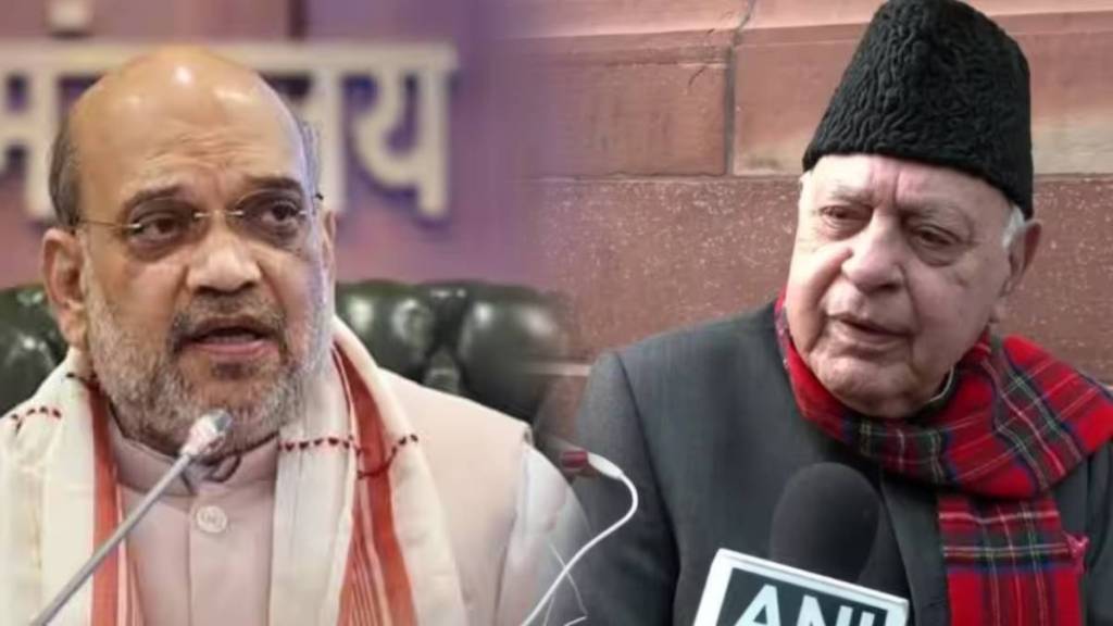 Amit Shah Farooq Abdullah