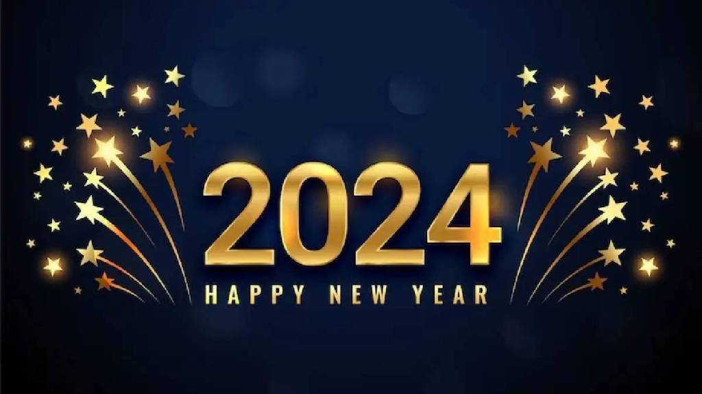 Happy New Year 2024 Wishes Marathi News