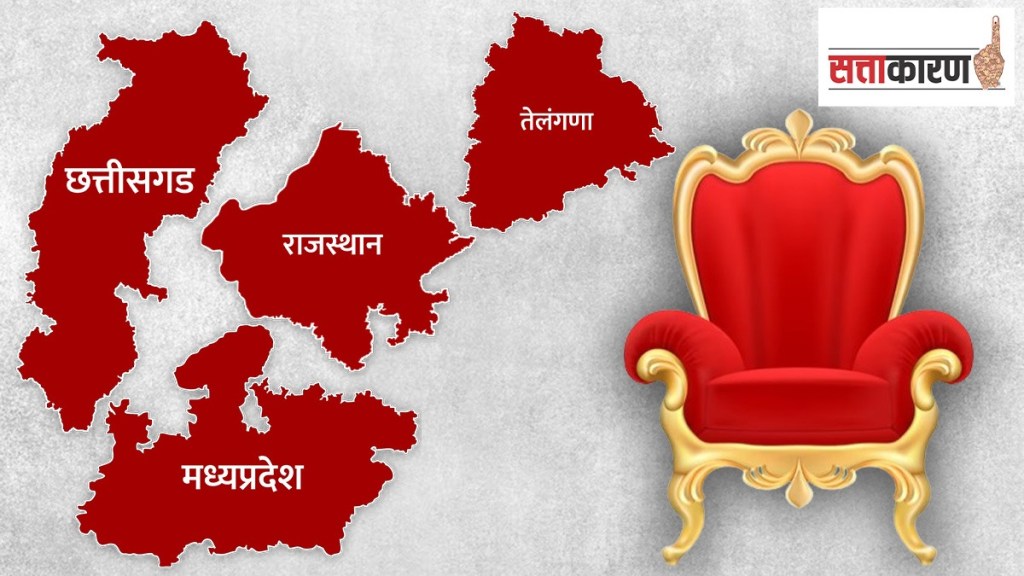 Madhya Pradesh Rajasthan Chhattisgarh Telangana Election