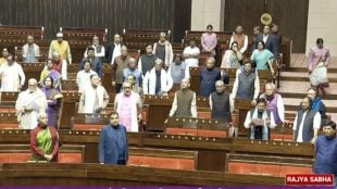 NDA MPs Stand Up in Rajya Sabha