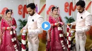 Viral Video delhi groom down with dengue before wedding couple got married in a hospital