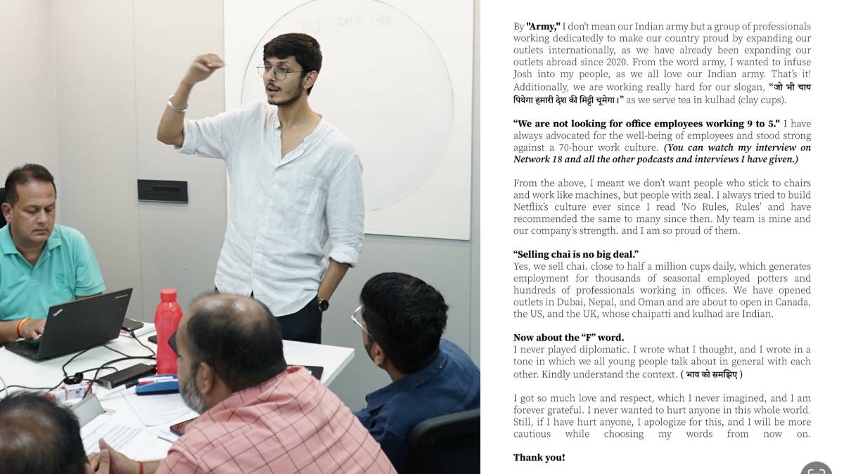 After see Chai Company Founder Anubhav Dubeys Viral Post Netizens Trolled him