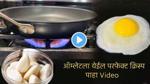 Garlic Ke Upay Before Making Perfect omelet Half Fry Jugaadu Hack That Will Save Money Time Watch Video Marathi Cooking Tips