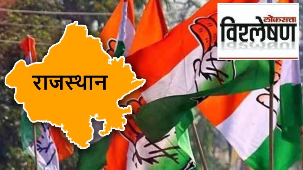 Congress defeated in Rajasthan