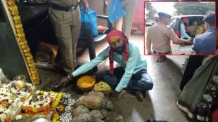 man doing illegal treatment