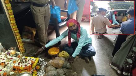 man doing illegal treatment
