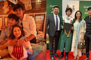 Bollywood actress Madhuri Dixit both the sons What doing now
