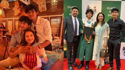 Bollywood actress Madhuri Dixit both the sons What doing now