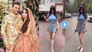 bollywood actor arbaaz khan ex girlfriend giorgia andriani spotted after two days of his wedding video goes viral