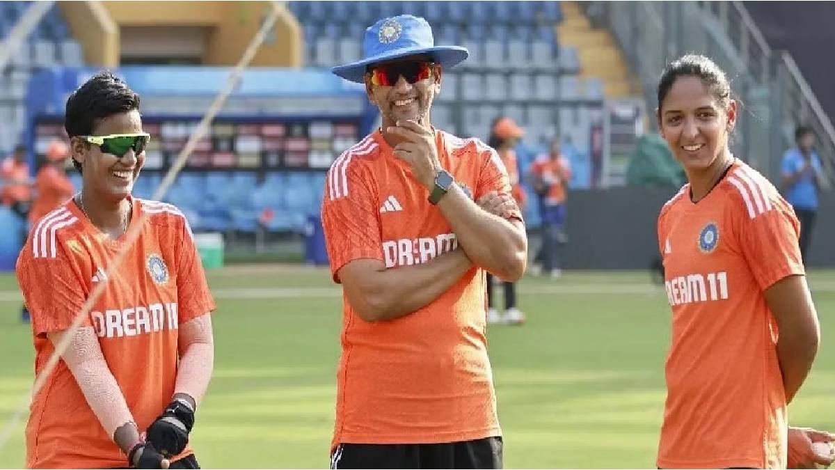 Harmanpreet praises coach Muzumdar after Test win against England There was a lack of captaincy experience she said