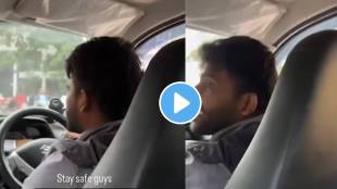 Woman Fight With Cab Driver For demanding five more Rupees