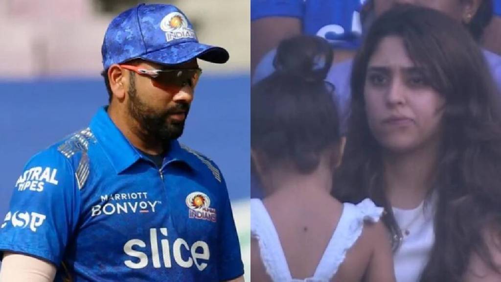 What will happen if Rohit Sharma joins CSK Former Chennai player's post goes viral Discussion on Ritika Sajdeh's comment also