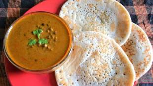 Malvani Amboli and Kala vatana usal recipe in marathi