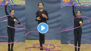 Puzzle solved by Indian Girl by hula hooping Video Shared By Guinness World Record
