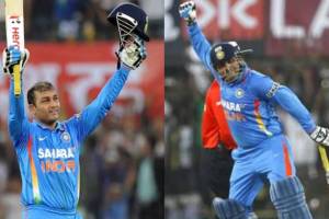Virender Sehwag became the second player to score an ODI double century