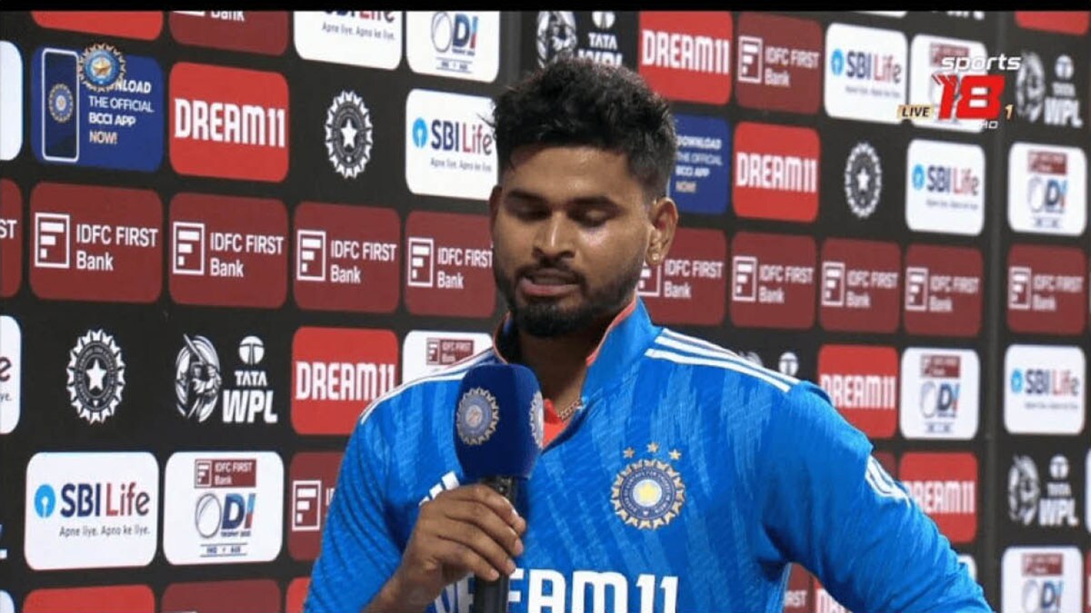 IND vs AUS: I wanted to bowl in yesterday's match Shreyas Iyer made a big revelation after the series win against Australia