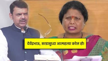 Sushma Andhare on Devendra Fadnavis (2)
