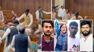 Visitors jumps into Lok Sabha chamber whats their motive