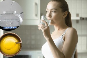 What are the benefits of luke warm water with ghee snk 94