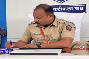 case against police officer in Solapur