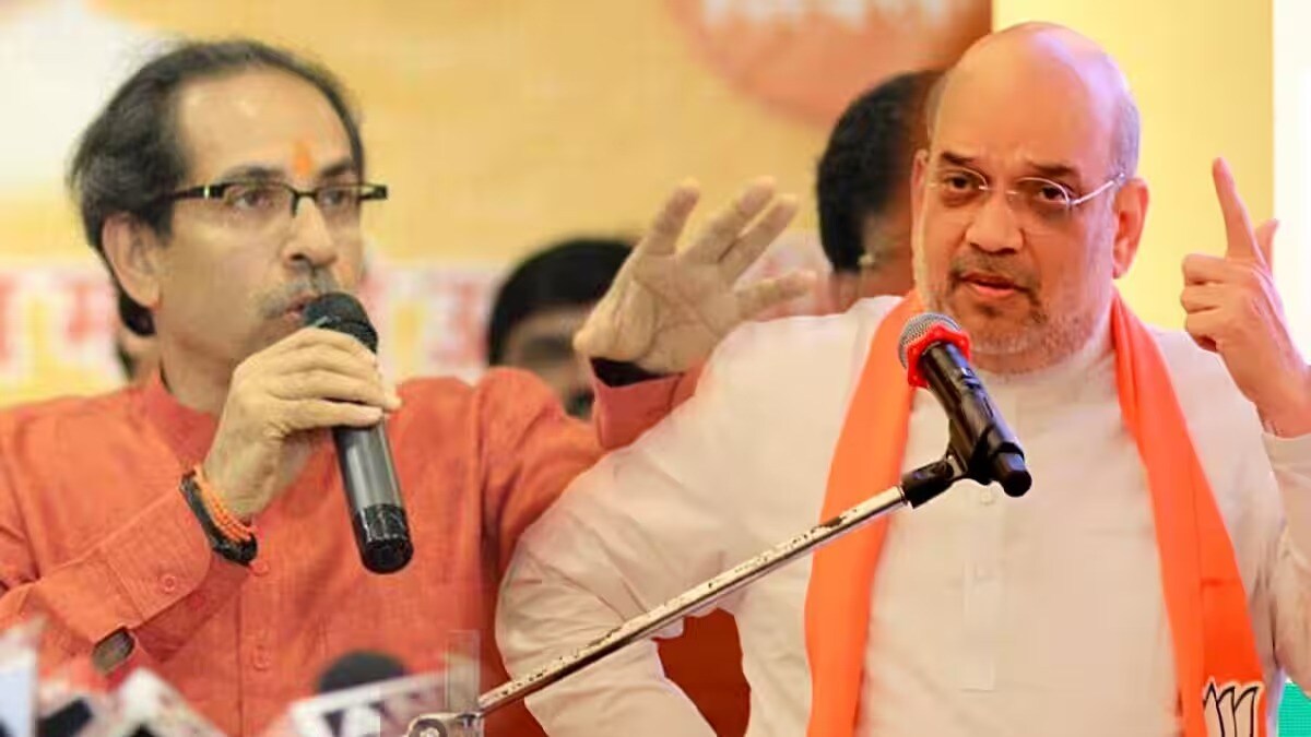 uddhav thackeray and amit shah