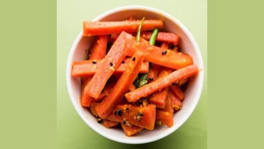 Why eat pickled carrots in winter