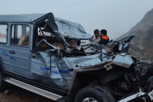 accident on the Pune Nashik highway