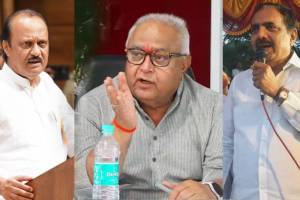 ajit pawar prakash solanke jayant patil