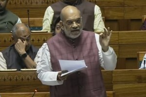 amit Shah in Lok sabha