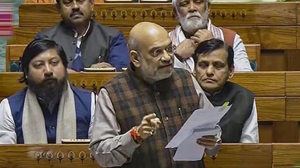 amit shah parliament