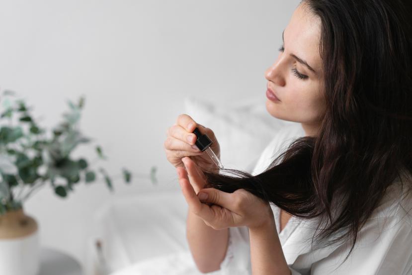 hair care tips easy diy homemade hair mask ayurvedic hair mask coconut oil amla bhringraj powder rice water effective for premature greying hair white hair