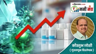 covid news impact on trading of pharma shares in marathi