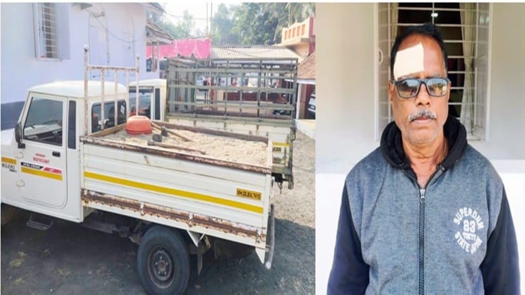 alibag news in marathi, alibag crime news in marathi, man hits with shovel in alibag news in marathi