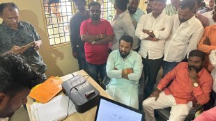 chandrapur shivsena, oriental insurance company, claim of crop insurance for farmers