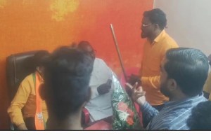buldhana bjp clashes, clashes between two factions of bjp