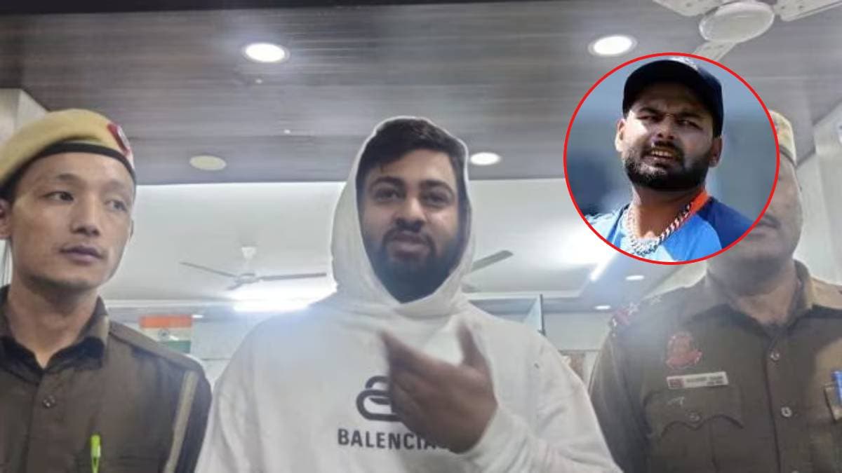 Rishabh Pant Of Crores | Cricketer-Turned-Conman Arrested For Duping Hotels 89 माजी क्रिकेटपटूचा ऋषभ पंतला १.६३ कोटींना गंडा, ताज हॉटेलचे ५.५३ लाख रुपये लुबाडले | Delhi Police arrested former Haryana Cricketer cum conman mrinank singh Duped Rishabh Pant Hotel Taj ...