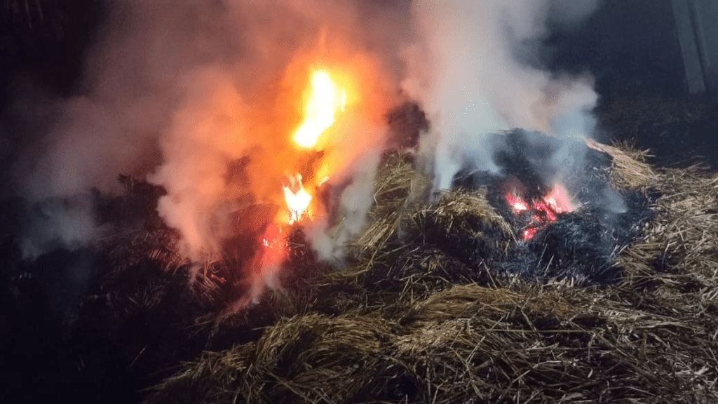 Two incidents paddy field fire occurred last few days wada