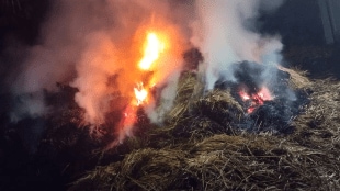 Two incidents paddy field fire occurred last few days wada