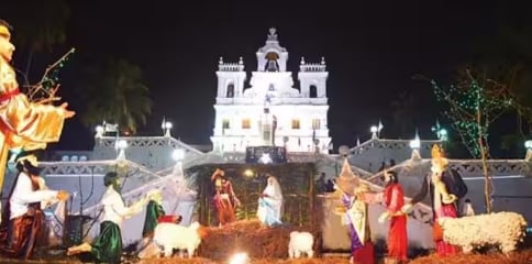नाताळ साजरा करण्यासाठी गोवा उत्तम जागा आहे.