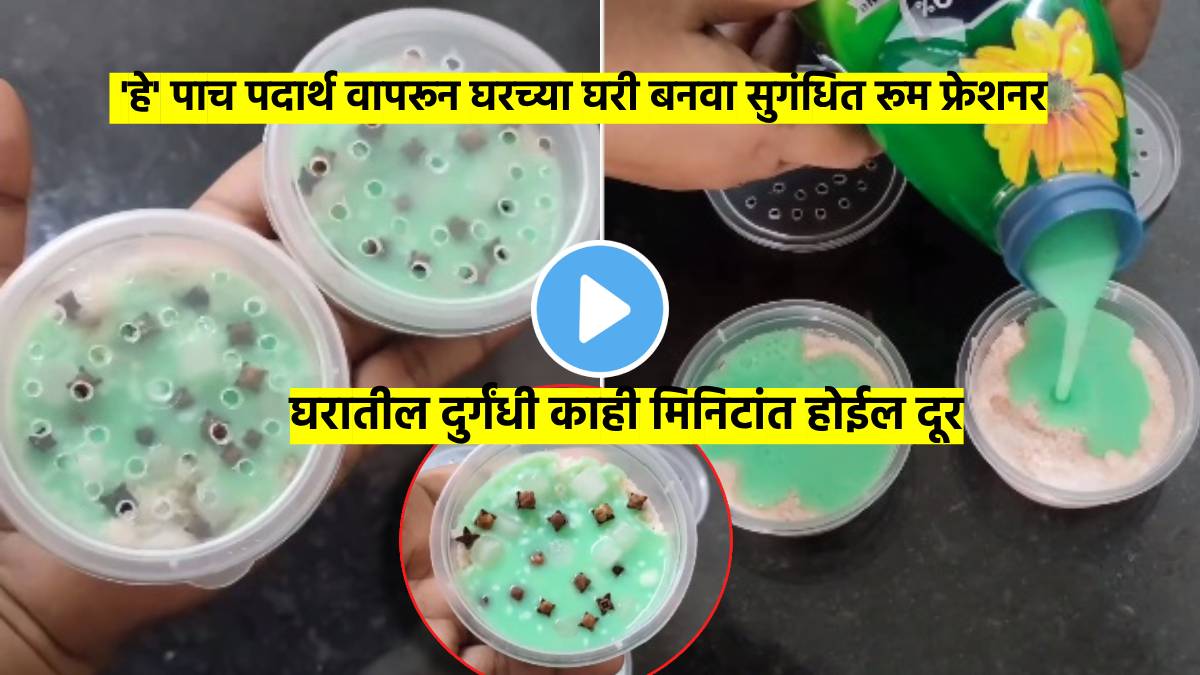 5 ingredient diy how to make homemade Natural room freshener with rock salt baking soda cleanser kapoor cloves