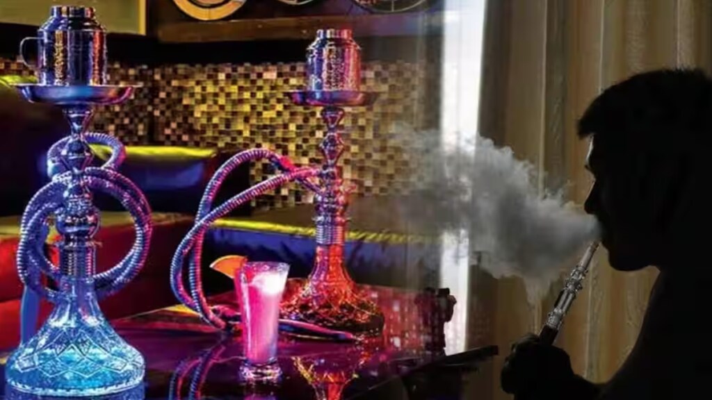 Police raided illegal hookah parlor Lions Point area ​​Lonavala pune