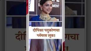 Deepika Padukones glamorous looks in a saree at Umang event