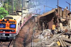 Unauthorized constructions harbours and trans-harbour railway lines removed mumbai